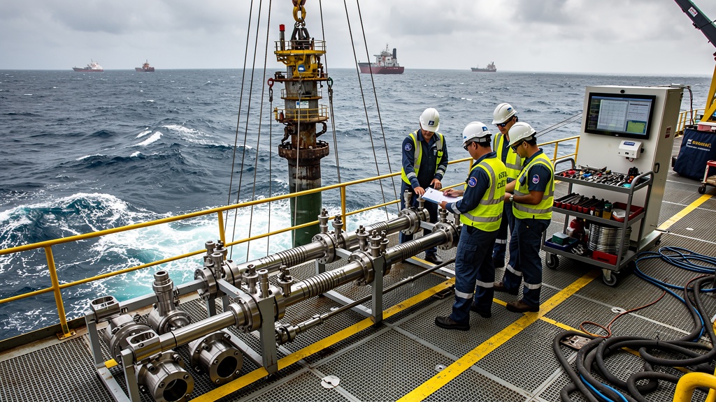 Subsea wellhead Christmas tree well completion equipment offshore